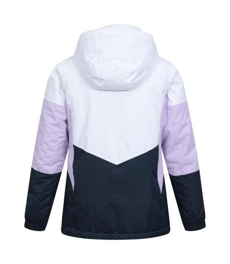 Womens/ladies Ski Jacket & Trousers Set Lilac Mountain Warehouse