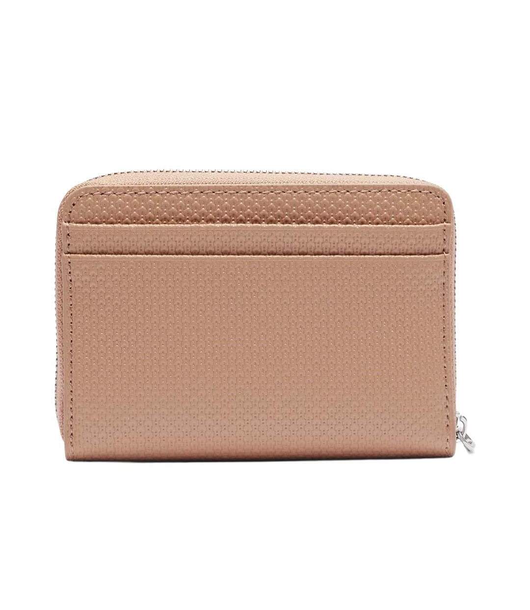 Portefeuille rose femme lacoste coin-2
