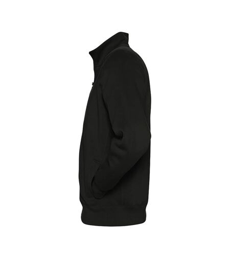 SOLS Mens Sundae Full Zip Sweat Jacket (Black)