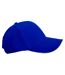 Casquette adulte unisexe bleu roi vif/blanc Beechfield