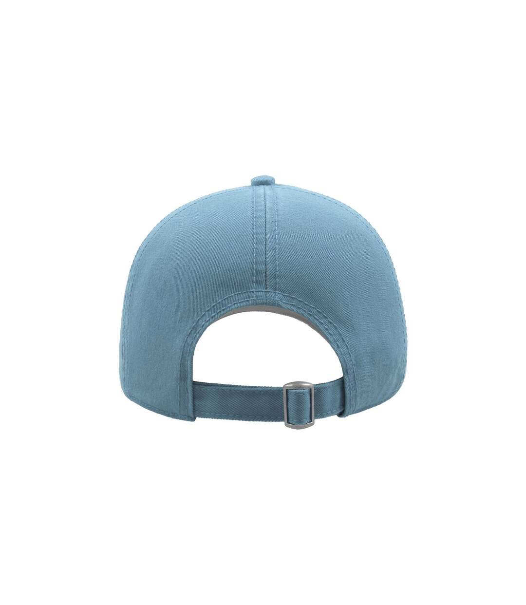 Atlantis Action 6 Panel Chino Baseball Cap (Pack of 2) (Light Blue) - UTAB428-2