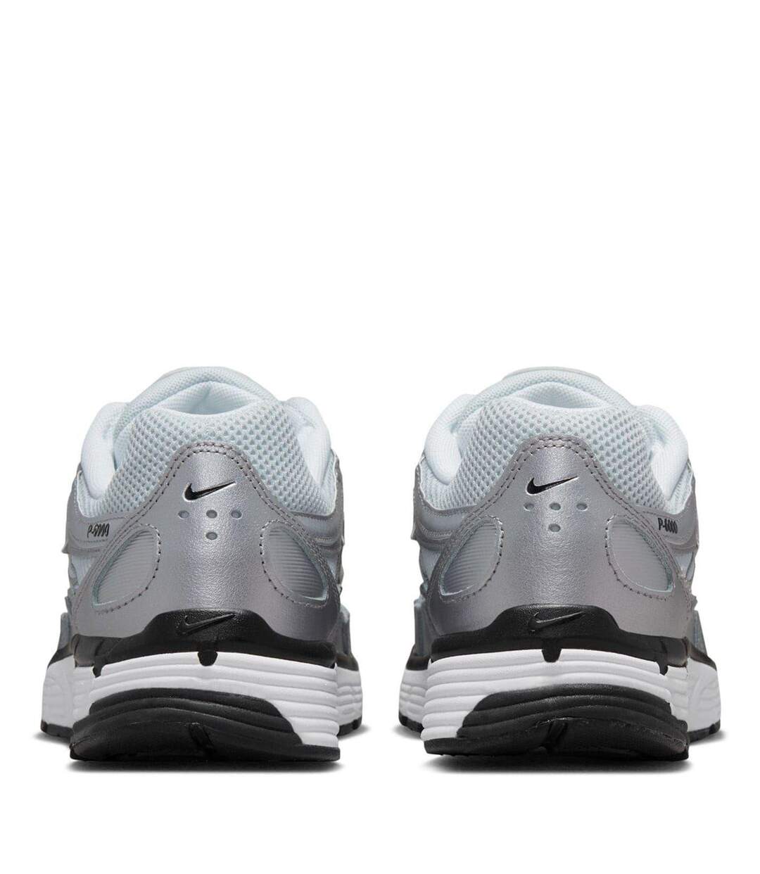 Baskets P-6000 Femme Blanc Argenté Nike-4