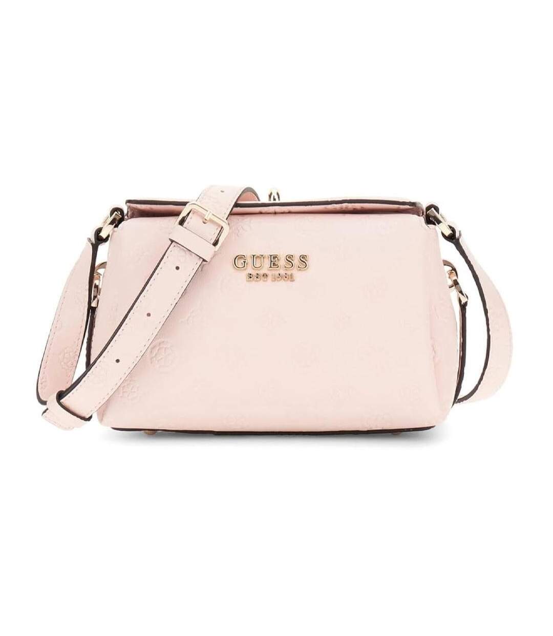 Sac à bandoulière rose femme guess phoebe-1