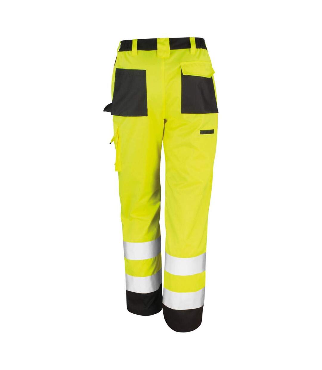 Safeguard pantalon cargo haute visibilité adulte unisexe jaune haute visibilité Result-2