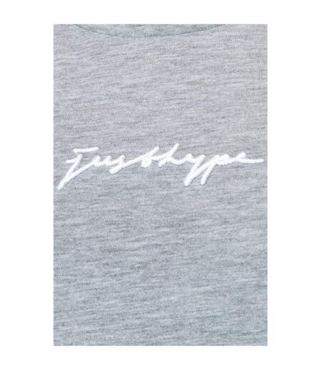 Hype Womens/Ladies Scribble T-Shirt (Gray) - UTHY6171