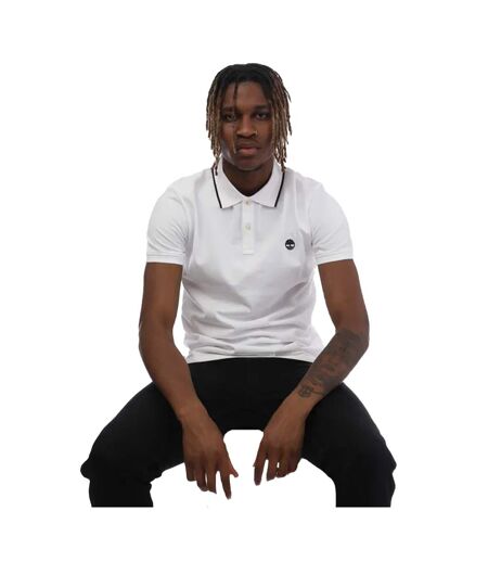 Polo millers river homme blanc Timberland