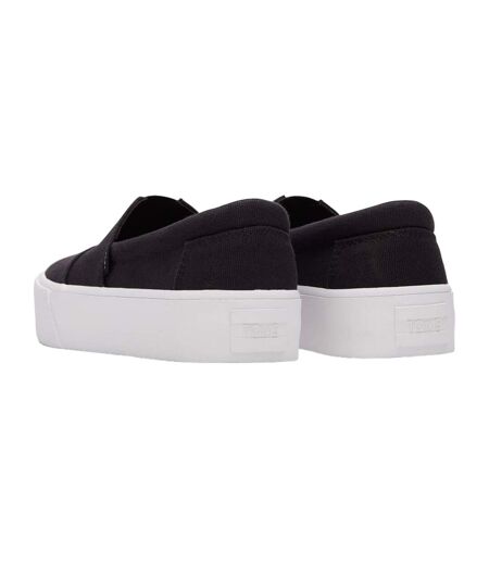Toms Womens/Ladies Fenix Suede Casual Shoes (Black) - UTFS10773