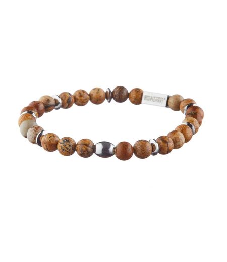 Bracelet marron/acier homme geographical norway 315058 - taille unique