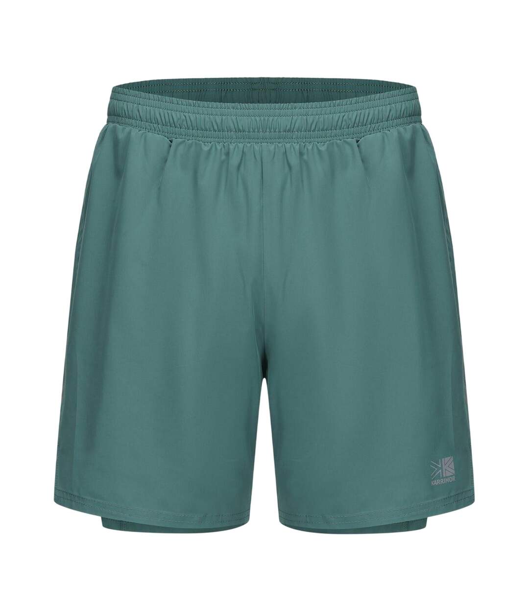 Mens 2 In 1 Running Shorts Spruce Karrimor-1