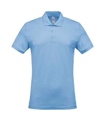 Kariban Mens Pique Polo Shirt (Sky Blue) - UTPC6572