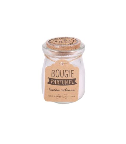 Bougie Parfumée avec Couvercle Liège 60g Cachemire