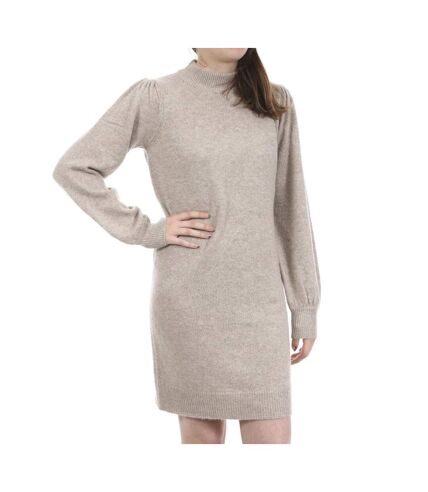 Robe Pull Gris chiné Femme Jacqueline de Yong Rue - S