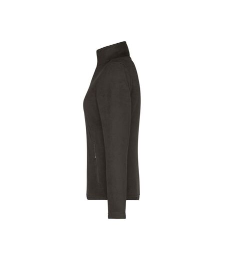 Veste Polaire Femme Gris Foncé James And Nicholson
