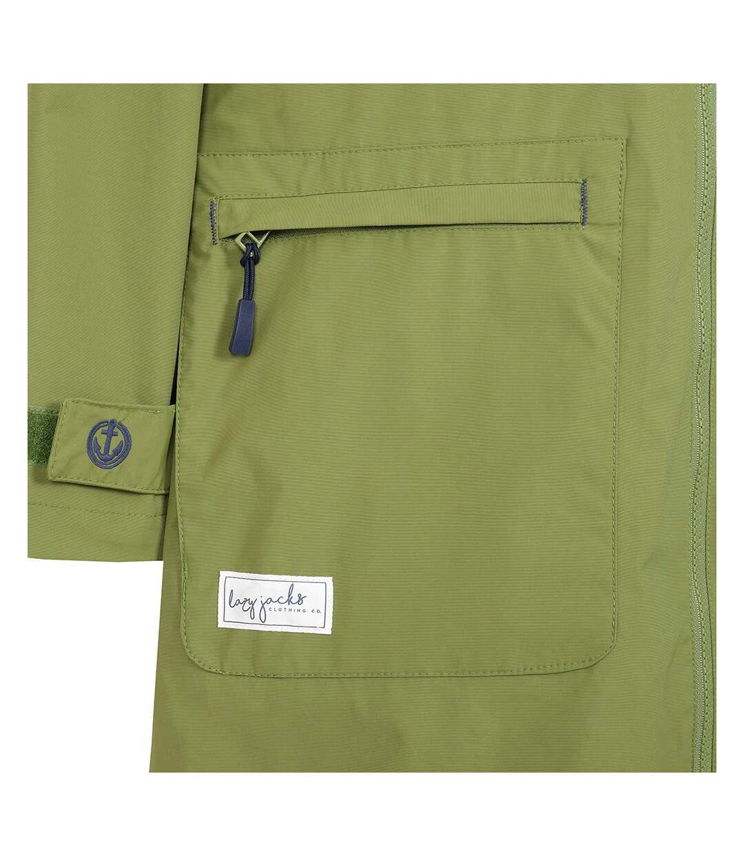 Veste Imperméable Femme Vert Lazy Jacks-4