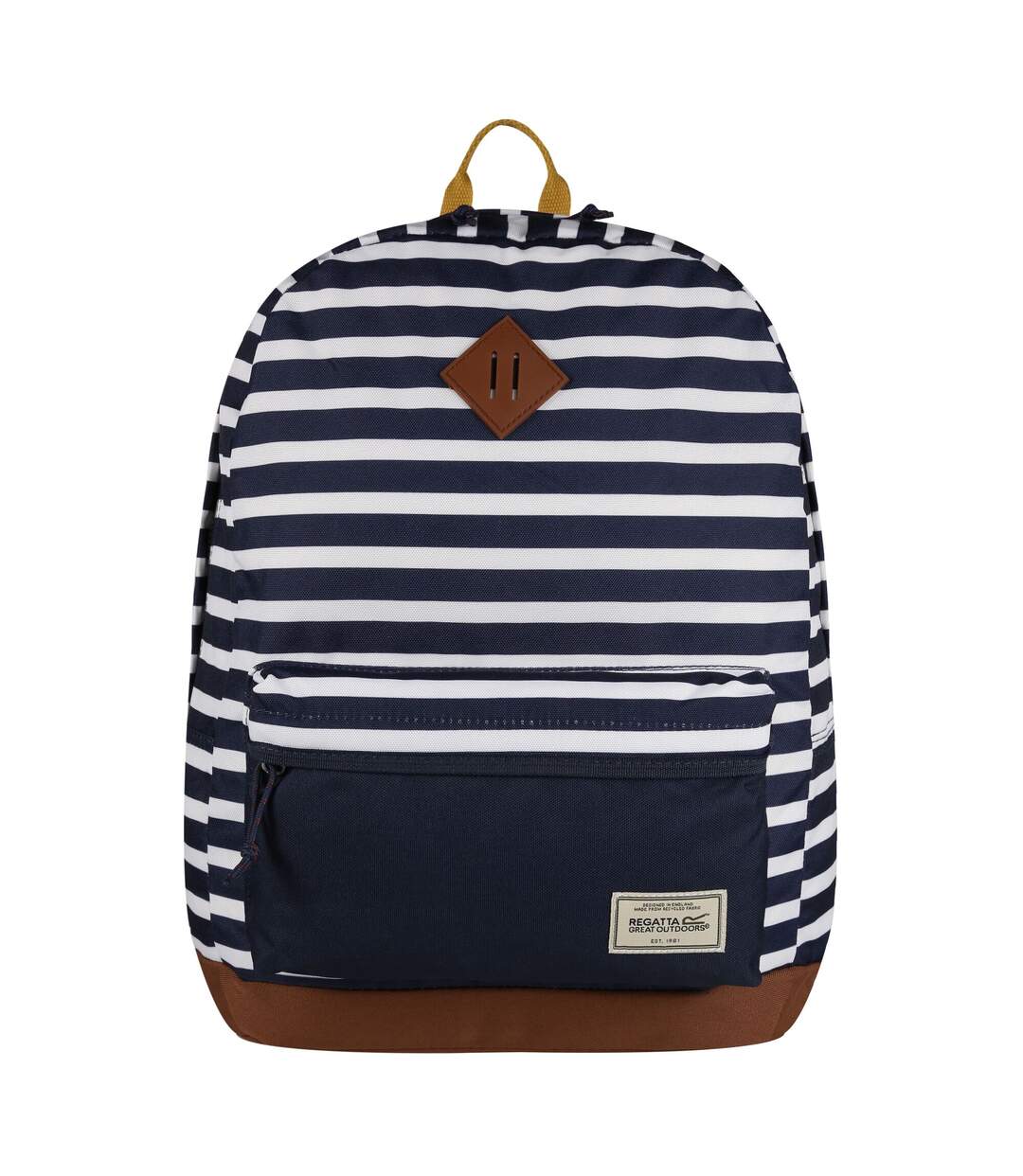 Sac À Dos Stamford Taille Unique Bleu Marine À Rayures Regatta-1