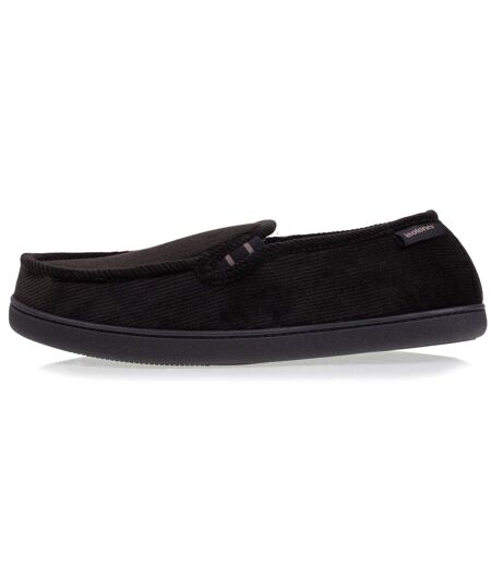 Isotoner Chaussons Mocassins homme dessus velours et semelle grand confort