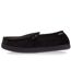 Isotoner Chaussons Mocassins homme dessus velours et semelle grand confort-3
