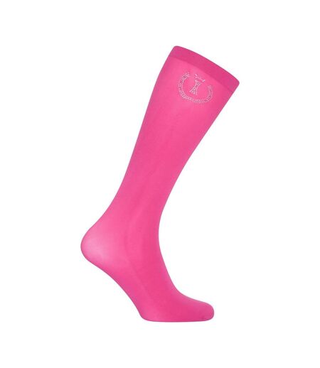 Chaussettes pour bottes irh adulte rose fleur Imperial Riding