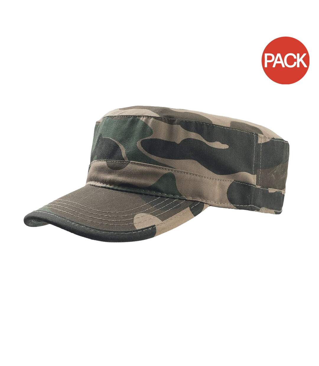 Lot de 2  casquettes militaire tank adulte camouflage Atlantis-1