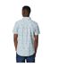 Mens small ditsy print short-sleeved shirt blue Maine