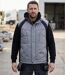 SEDETEX SH1138G — Gilet sans manches gris et noir : protection imperméable et visibilité accrue-5