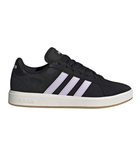 Baskets Motif/style 3 Rayures Court Base 00s Femme Noir Blanc Adidas