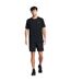 Mens Elasticated Waist Loose Fit Shorts Black Under Armour-4