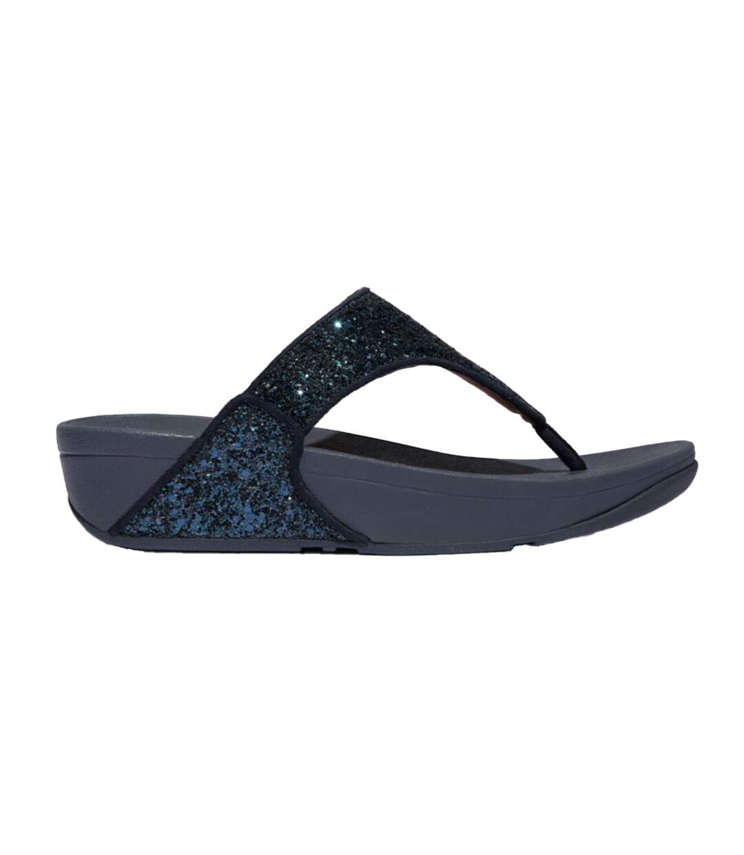 Sandales Motif/style Paillettes Lulu Femme Bleu Nuit FitFlop-1