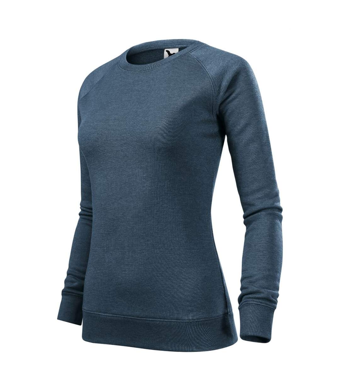 Sweat Merger Femme Bleu Foncé Malfini-3