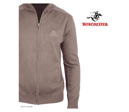 Cardigan zippé homme WINCHESTER CLINTON3 en coton : l'élégance et le confort au quotidien