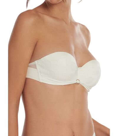 Soutien-gorge bandeau préformé multipositions Venus Mariage Lisca