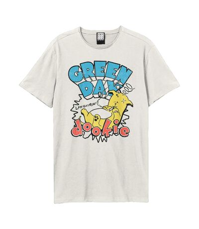 T-shirt Dookie Longview Adulte Vieux Blanc Amplified