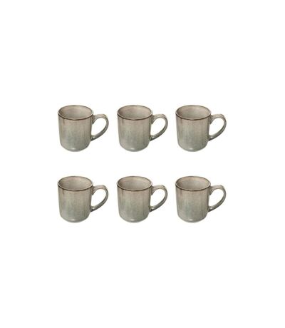Lot de 6 Mugs Terre Inconnue 42cl Vert