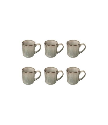 Lot de 6 Mugs Terre Inconnue 42cl Vert
