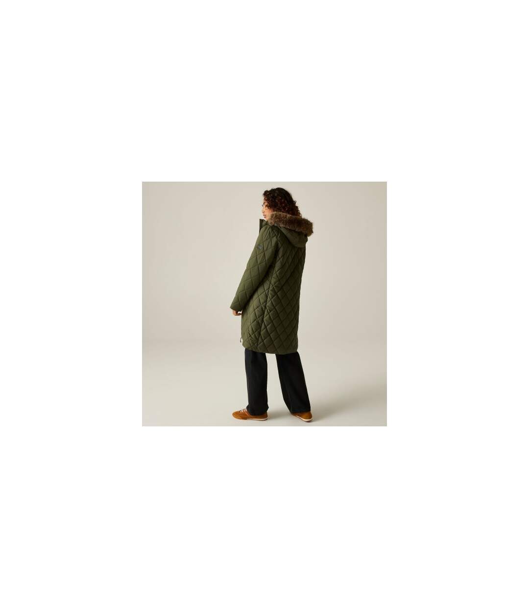 Veste Fionne Femme Kaki Foncé Regatta-1