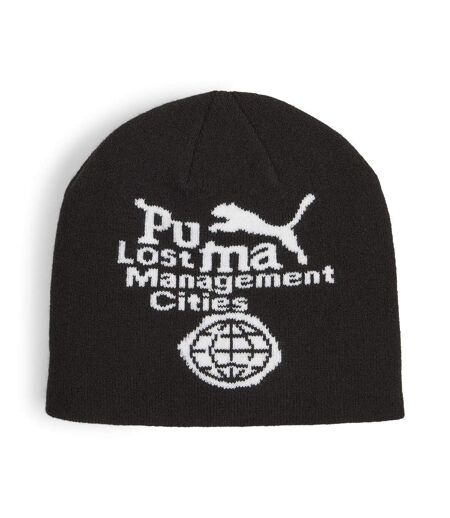 Bonnet noir homme puma x lmc cuffless beanie