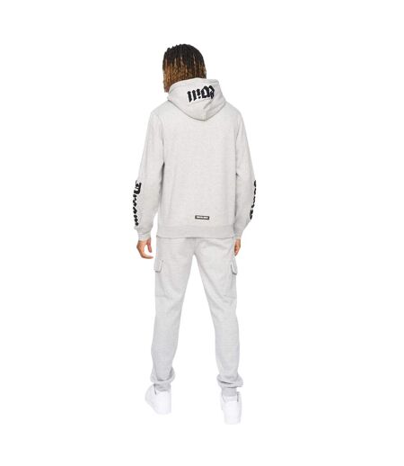 Sweat À Capuche Sleevely Homme Gris Chiné Kings Will Dream