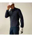 Veste Hybride Chinée À Capuche Andreson Homme Bleu Marine Vieux Bleu Regatta-1