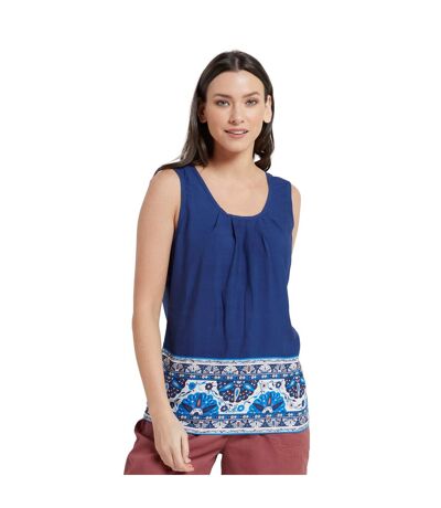 Mountain Warehouse Womens/Ladies Orchid Floral Tank Top (Midnight) - UTMW2755