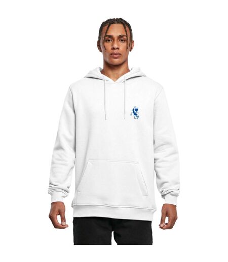 Sweat À Capuche A S Club Homme Blanc Mister Tee