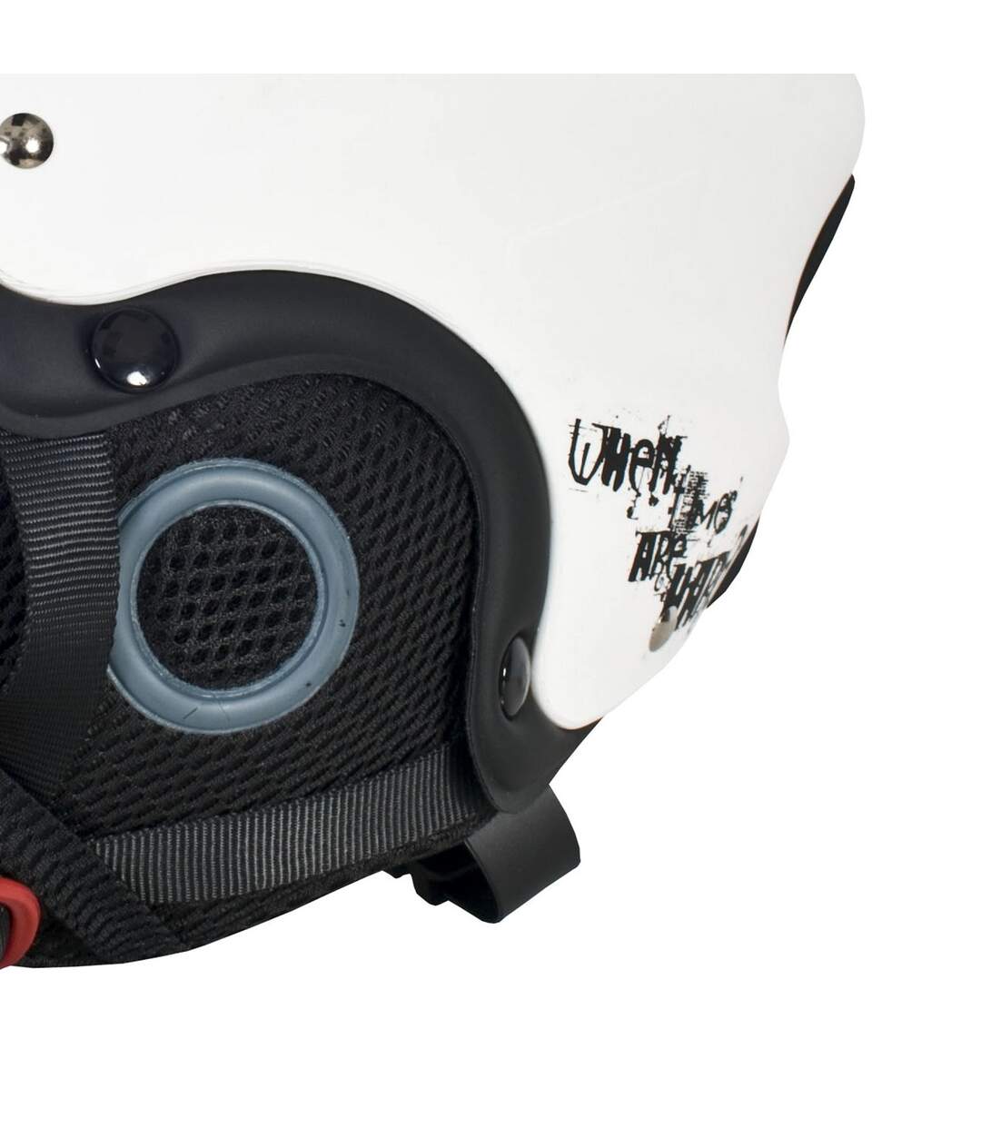 Casque de ski skyhigh unisexe m blanc Trespass-3