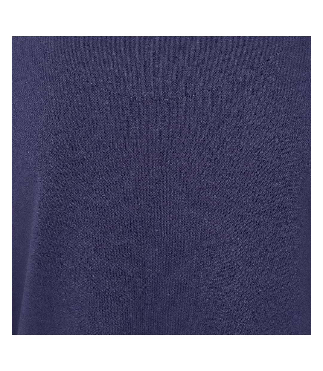 Womens/ladies Panelled Tunic Top Twilight Lazy Jacks-4