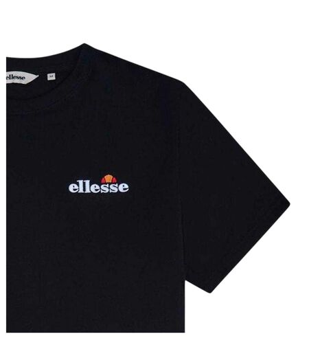 Mens Squalius Logo T-shirt Black Ellesse