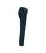 Chino Motif/style Uni Homme Bleu Marine Foncé Kariban-3