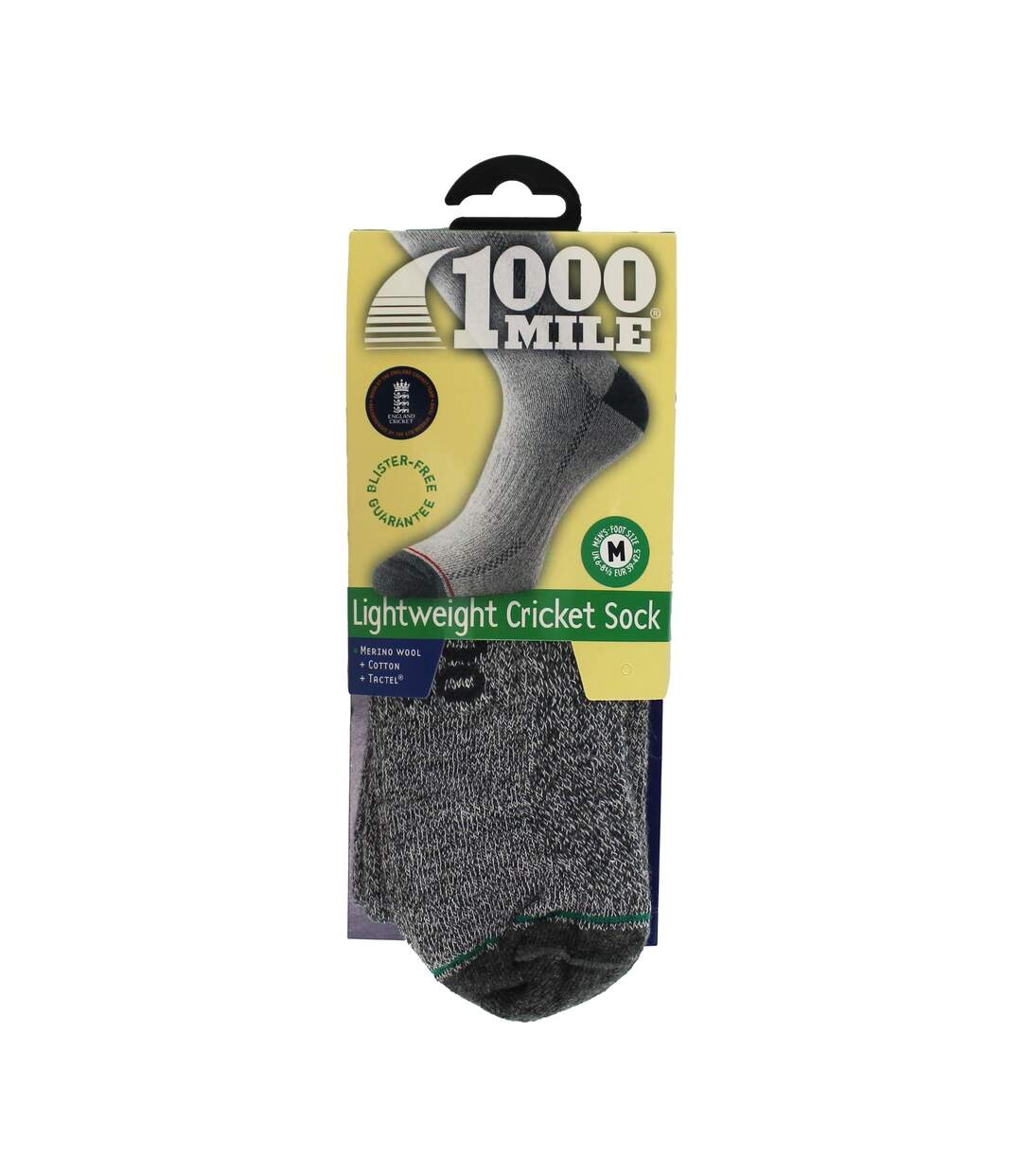 Men's Double Layer Lightweight Cricket Socks - 1 Pack-2