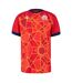 Mens 2024 Scotland Ru Training Jersey Red Macron-1