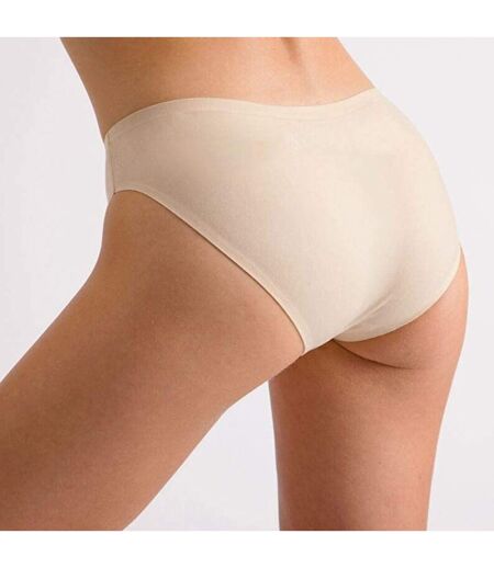 Silky Womens/Ladies Dance Invisible High Cut Brief (Nude) - UTLW446