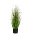 Plante Artificielle Herbe Bunch 100cm Vert-1