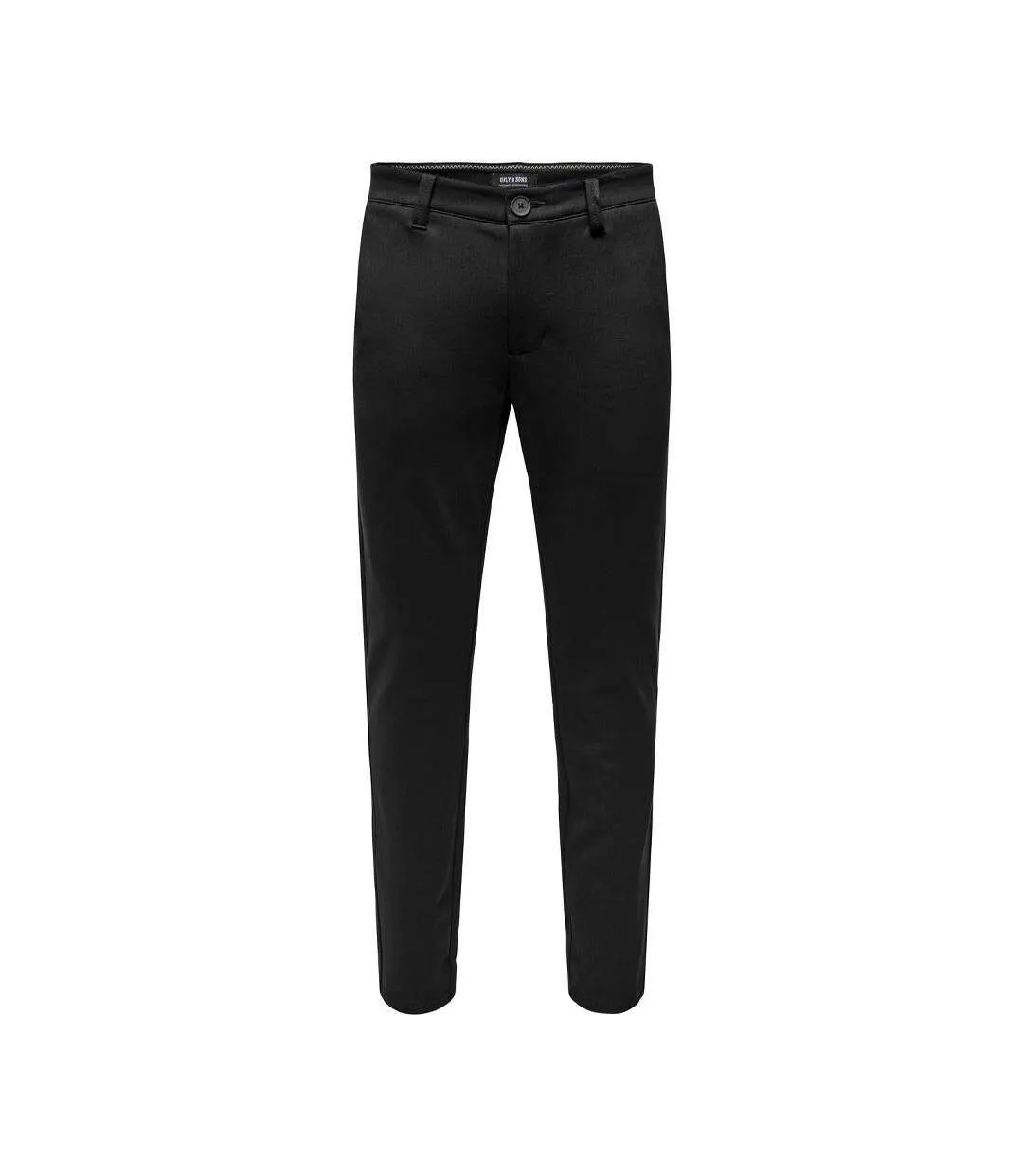 Pantalon fluide noir homme only & sons thor-1