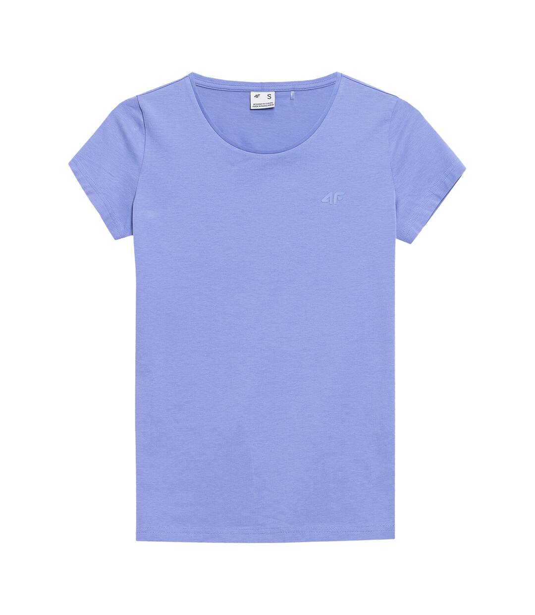 T-shirt H4l22 Tsd350 Femme Bleu 4F-2
